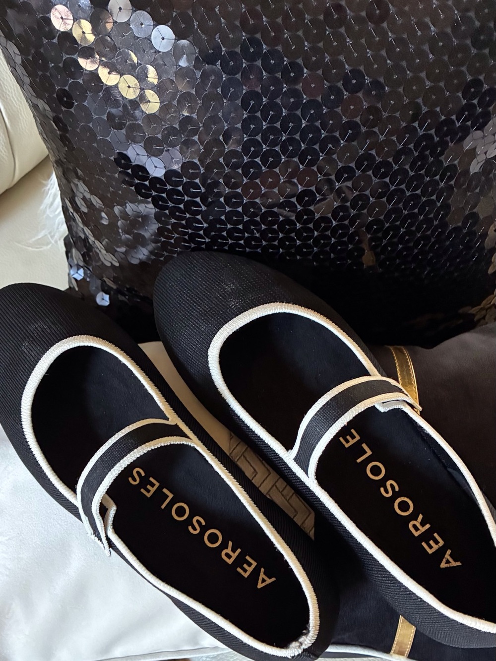 Aerosoles Boaz Knit Mary Jane Shoes NWOT